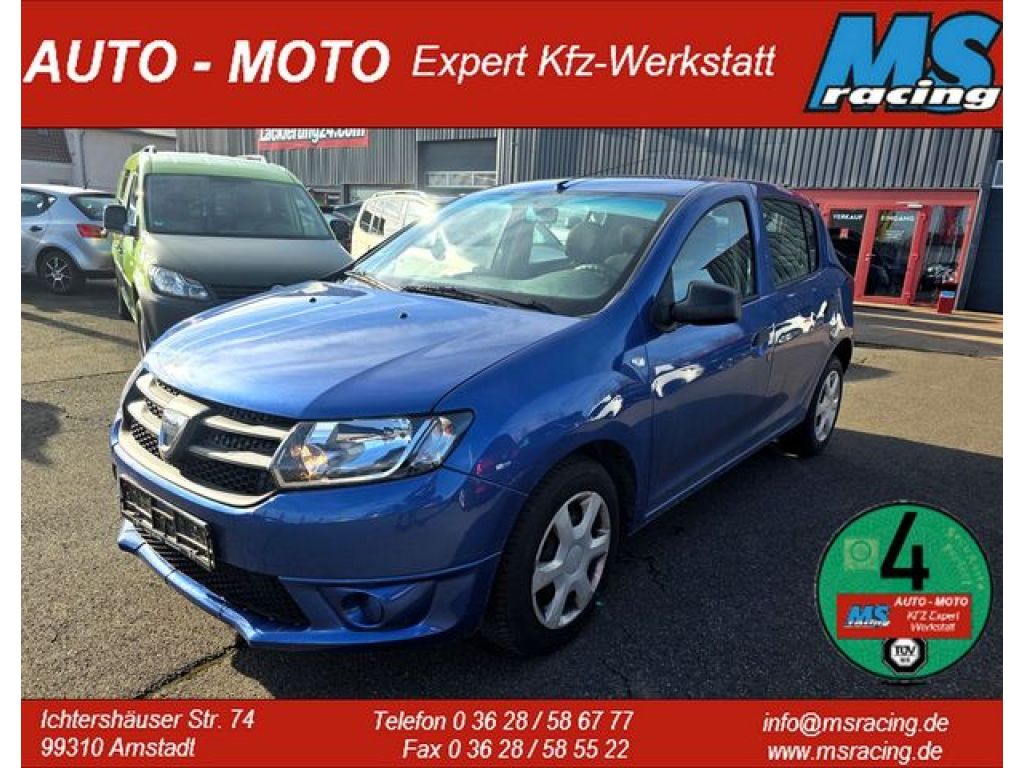Dacia Sandero bei Gebrauchtwagen.expert - Hauptabbildung Dacia Sandero bei Gebrauchtwagen.expert - Hauptabbildung