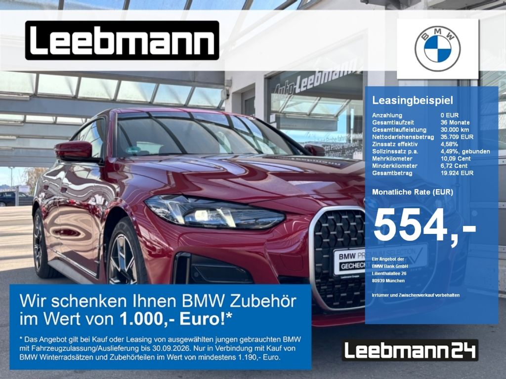 BMW 4er bei Gebrauchtwagen.expert - Hauptabbildung BMW 4er bei Gebrauchtwagen.expert - Hauptabbildung