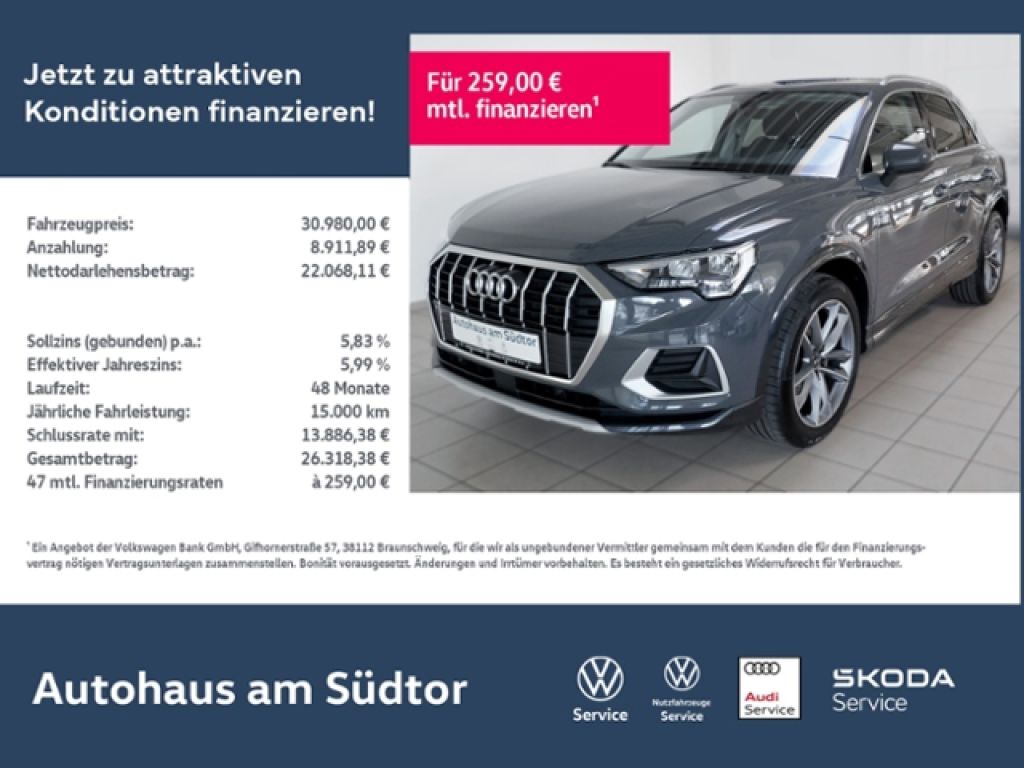 Audi Q3 bei Gebrauchtwagen.expert - Hauptabbildung Audi Q3 bei Gebrauchtwagen.expert - Hauptabbildung