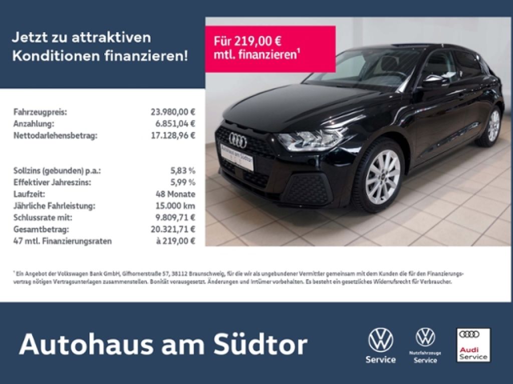 Audi A1 bei Gebrauchtwagen.expert - Hauptabbildung Audi A1 bei Gebrauchtwagen.expert - Hauptabbildung