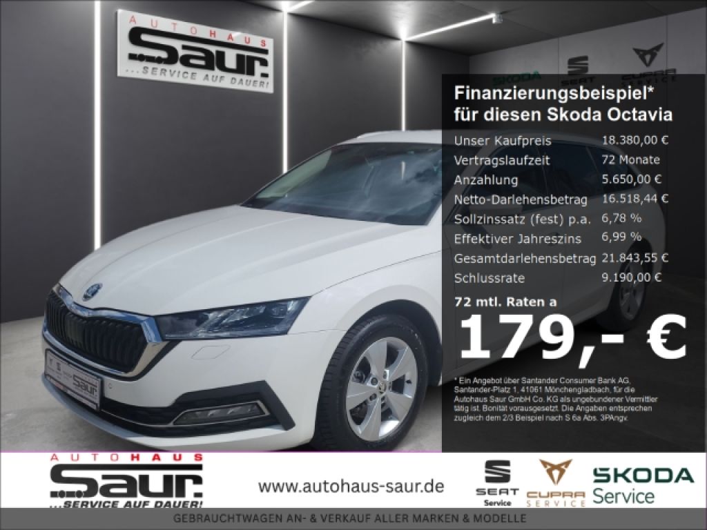 Skoda Octavia bei Gebrauchtwagen.expert - Hauptabbildung Skoda Octavia bei Gebrauchtwagen.expert - Hauptabbildung
