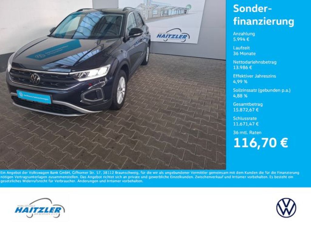VW T-Roc bei Gebrauchtwagen.expert - Hauptabbildung VW T-Roc bei Gebrauchtwagen.expert - Hauptabbildung