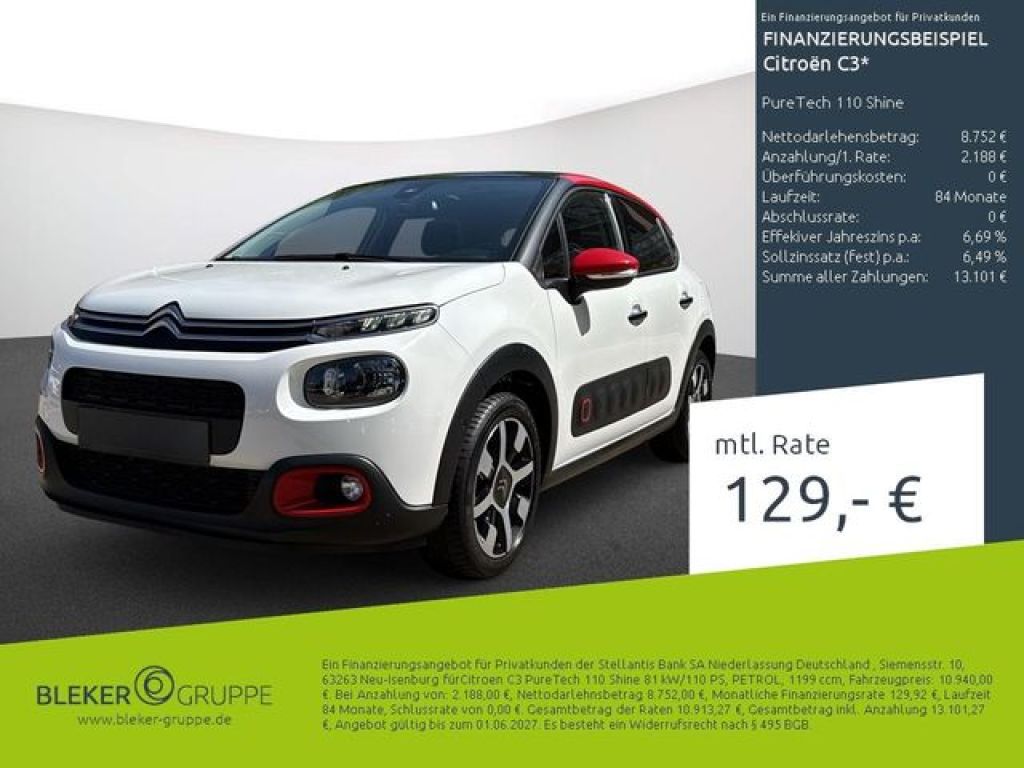 Citroen C3 bei Gebrauchtwagen.expert - Hauptabbildung Citroen C3 bei Gebrauchtwagen.expert - Hauptabbildung