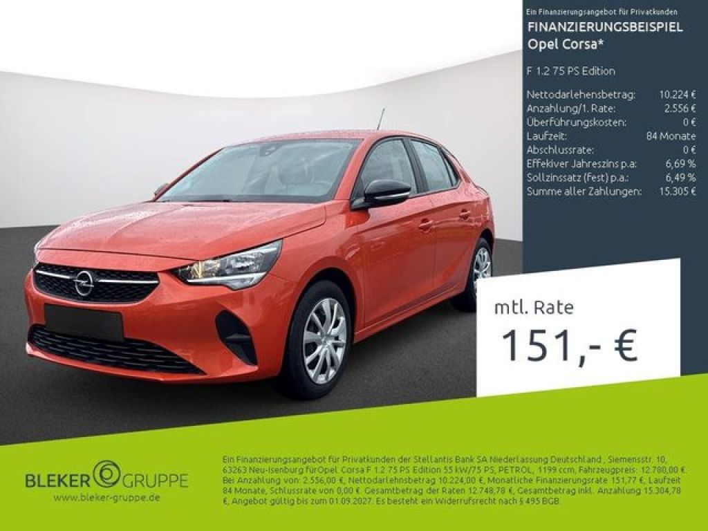 Opel Corsa bei Gebrauchtwagen.expert - Hauptabbildung Opel Corsa bei Gebrauchtwagen.expert - Hauptabbildung