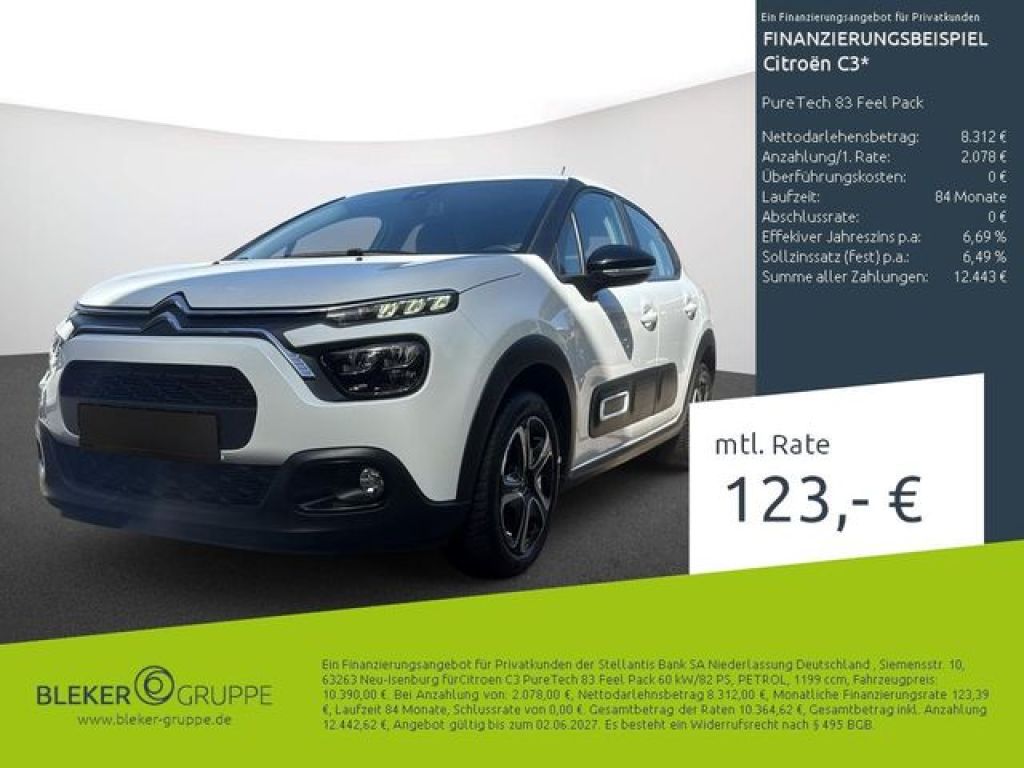 Citroen C3 bei Gebrauchtwagen.expert - Hauptabbildung Citroen C3 bei Gebrauchtwagen.expert - Hauptabbildung