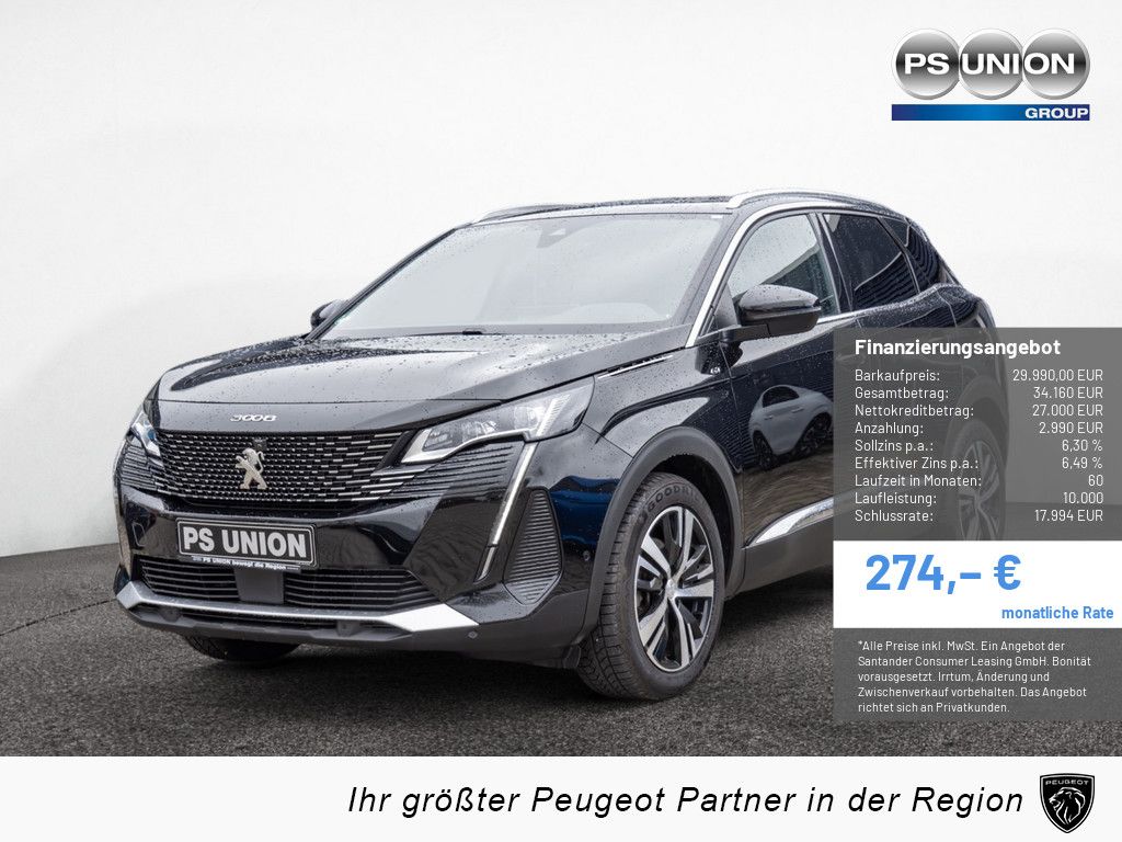 Peugeot 3008 bei Gebrauchtwagen.expert - Hauptabbildung Peugeot 3008 bei Gebrauchtwagen.expert - Hauptabbildung
