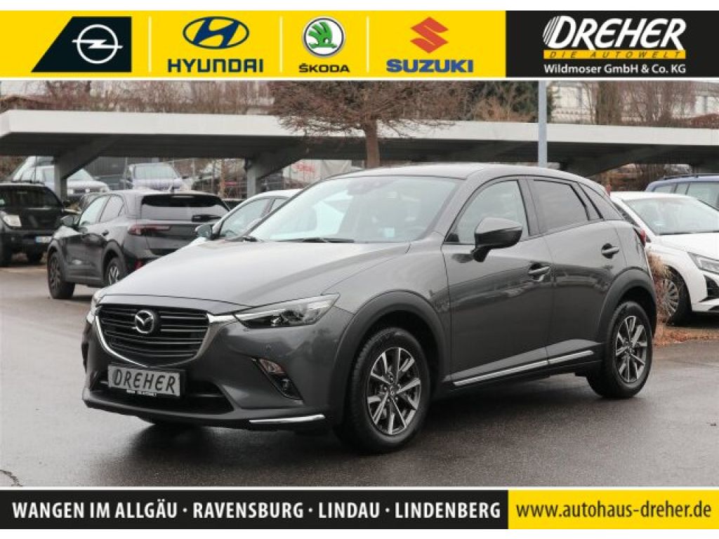 Mazda CX-3 bei Gebrauchtwagen.expert - Hauptabbildung Mazda CX-3 bei Gebrauchtwagen.expert - Hauptabbildung