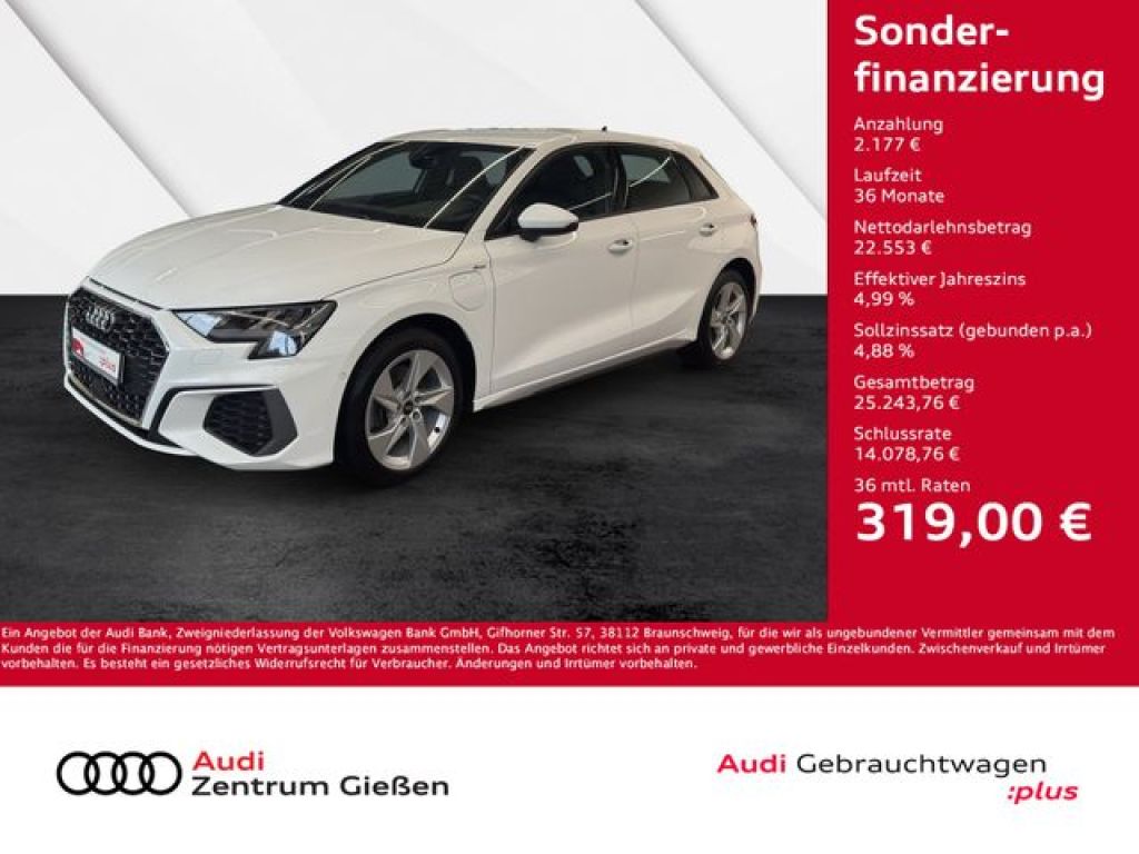 Audi A3 Sportback bei Gebrauchtwagen.expert - Hauptabbildung Audi A3 Sportback bei Gebrauchtwagen.expert - Hauptabbildung