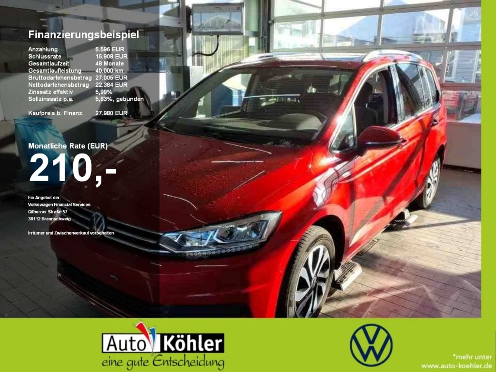 VW Touran bei Gebrauchtwagen.expert - Hauptabbildung VW Touran bei Gebrauchtwagen.expert - Hauptabbildung