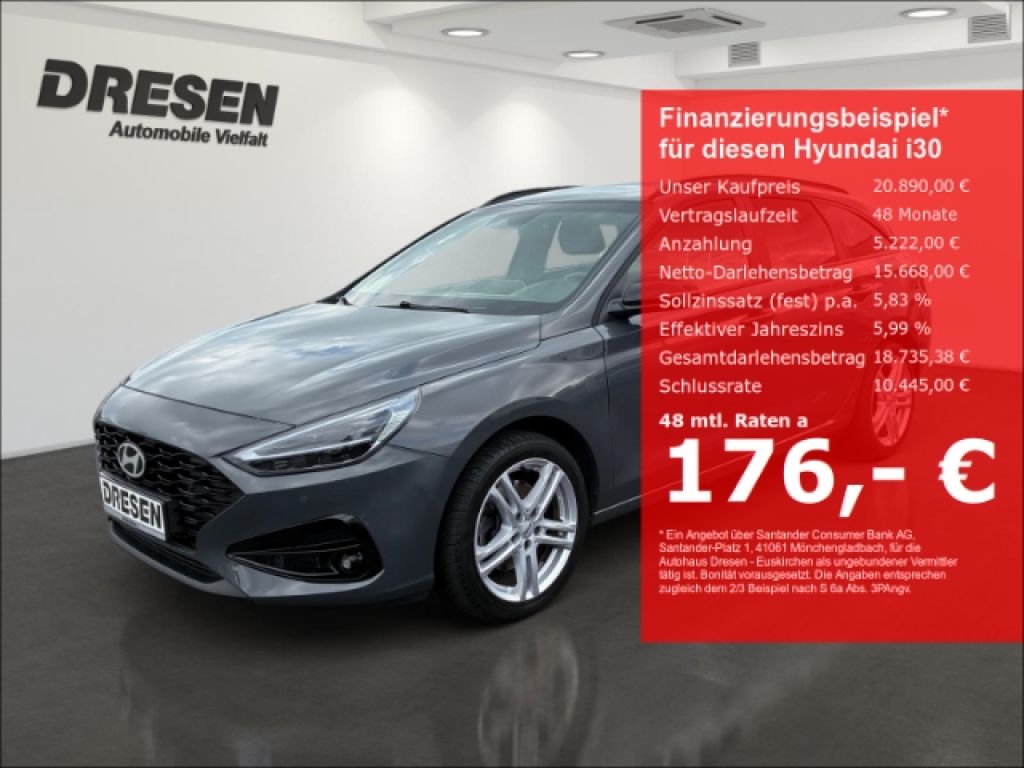 Hyundai i30 bei Gebrauchtwagen.expert - Hauptabbildung Hyundai i30 bei Gebrauchtwagen.expert - Hauptabbildung