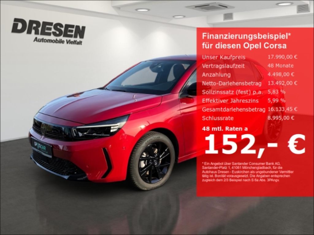 Opel Corsa bei Gebrauchtwagen.expert - Hauptabbildung Opel Corsa bei Gebrauchtwagen.expert - Hauptabbildung