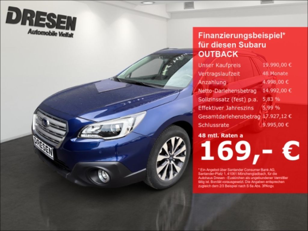 Subaru Outback bei Gebrauchtwagen.expert - Hauptabbildung Subaru Outback bei Gebrauchtwagen.expert - Hauptabbildung