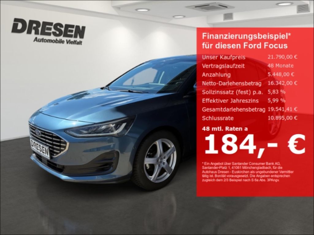 Ford Focus bei Gebrauchtwagen.expert - Hauptabbildung Ford Focus bei Gebrauchtwagen.expert - Hauptabbildung
