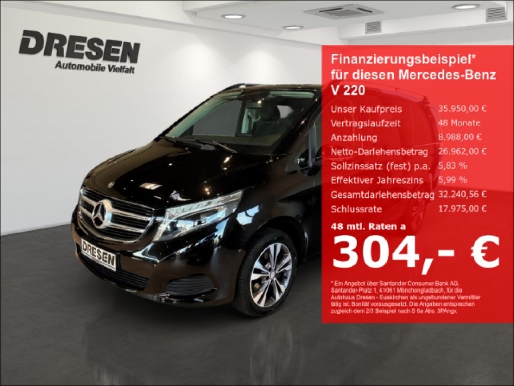 Mercedes-Benz V-Klasse bei Gebrauchtwagen.expert - Hauptabbildung Mercedes-Benz V-Klasse bei Gebrauchtwagen.expert - Hauptabbildung