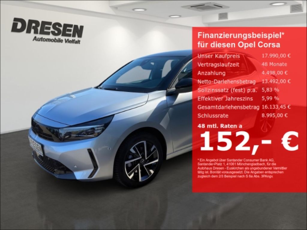 Opel Corsa bei Gebrauchtwagen.expert - Hauptabbildung Opel Corsa bei Gebrauchtwagen.expert - Hauptabbildung