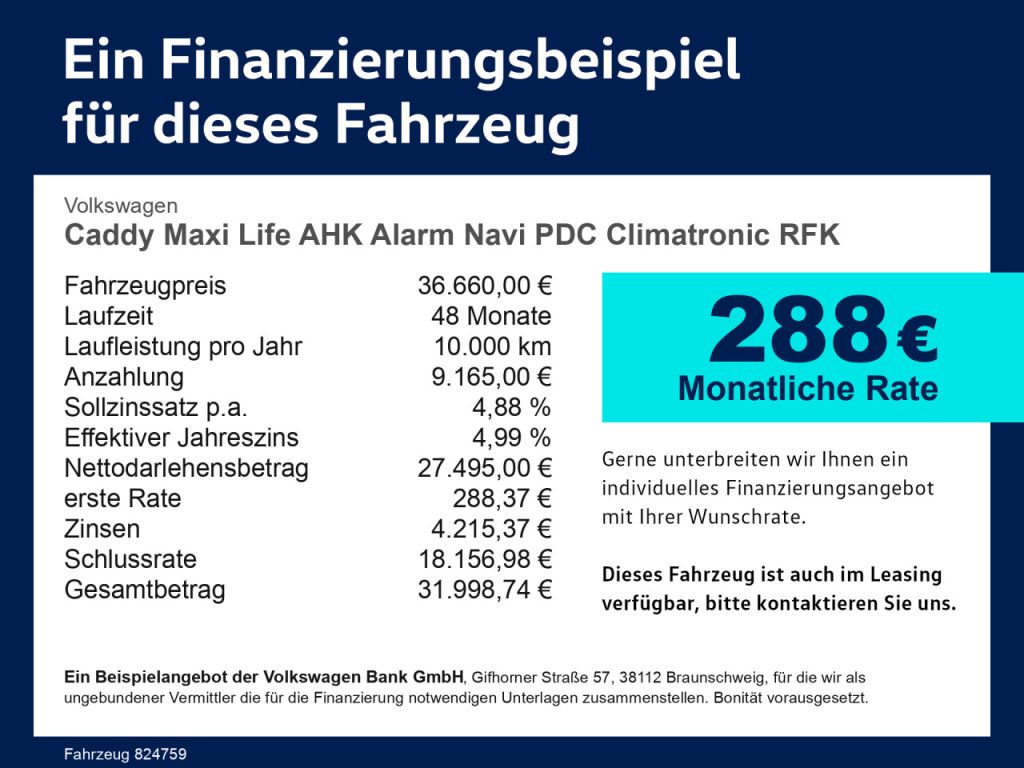 VW Caddy bei Gebrauchtwagen.expert - Hauptabbildung VW Caddy bei Gebrauchtwagen.expert - Hauptabbildung