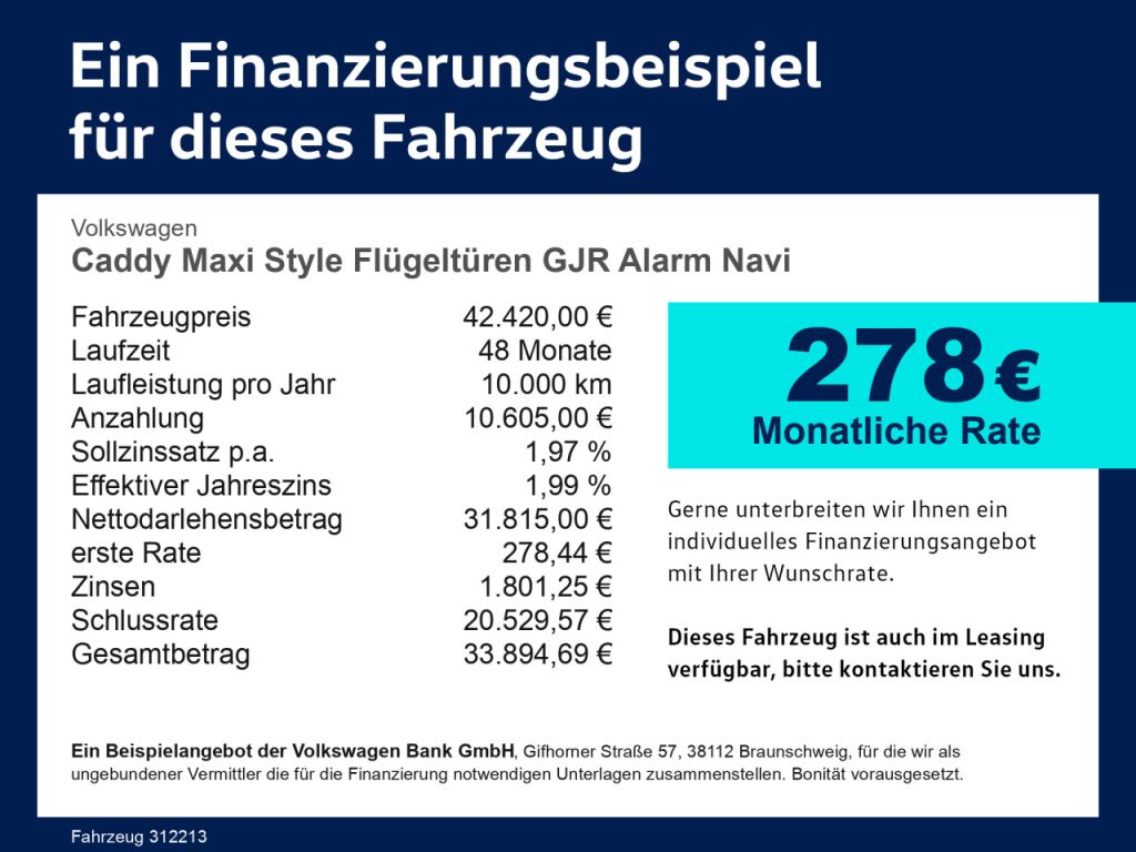 VW Caddy bei Gebrauchtwagen.expert - Hauptabbildung VW Caddy bei Gebrauchtwagen.expert - Hauptabbildung