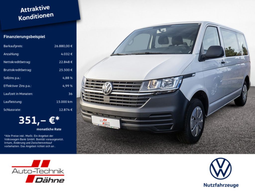 VW T6 Kombi bei Gebrauchtwagen.expert - Hauptabbildung VW T6 Kombi bei Gebrauchtwagen.expert - Hauptabbildung