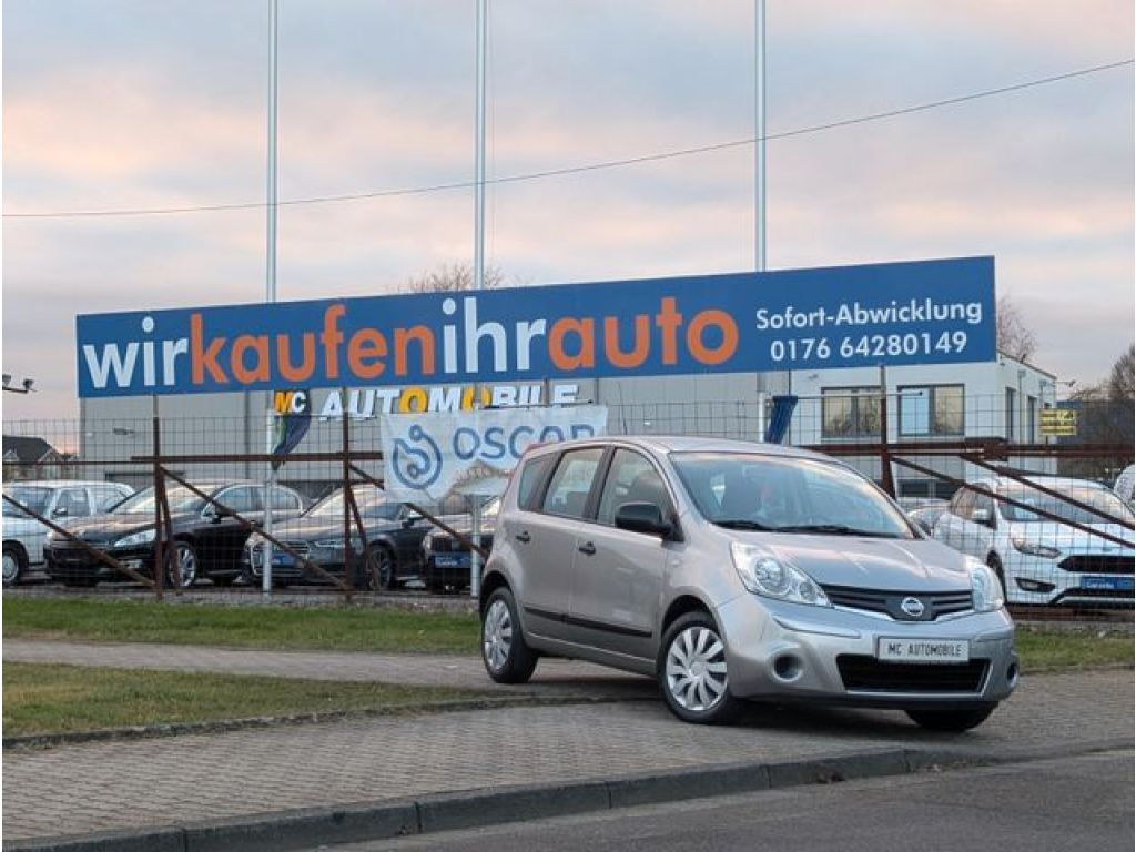Nissan Note bei Gebrauchtwagen.expert - Hauptabbildung Nissan Note bei Gebrauchtwagen.expert - Hauptabbildung