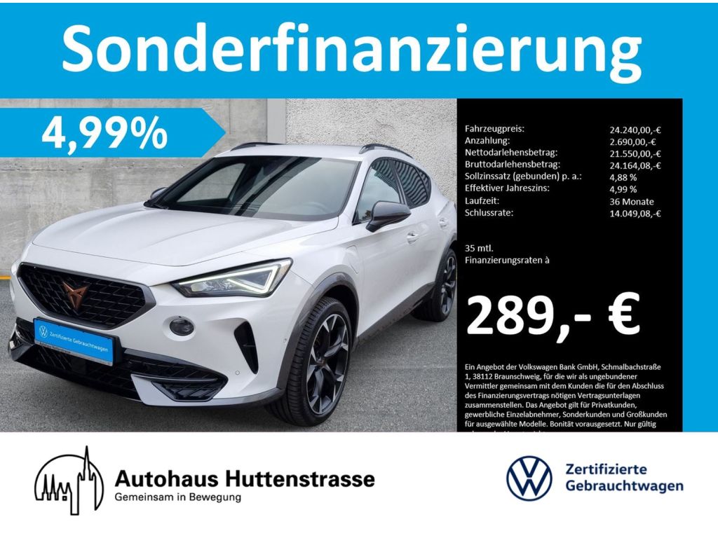 Cupra Formentor bei Gebrauchtwagen.expert - Hauptabbildung Cupra Formentor bei Gebrauchtwagen.expert - Hauptabbildung