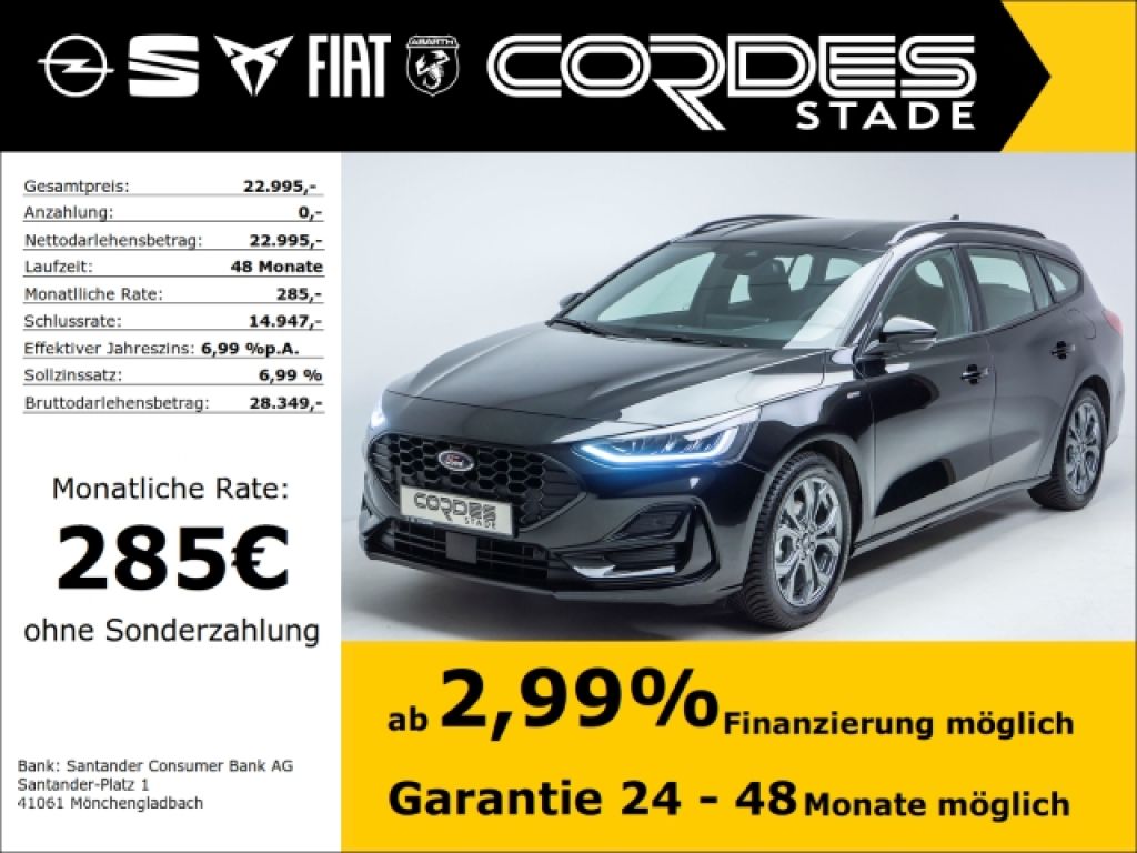 Ford Focus Turnier bei Gebrauchtwagen.expert - Hauptabbildung Ford Focus Turnier bei Gebrauchtwagen.expert - Hauptabbildung