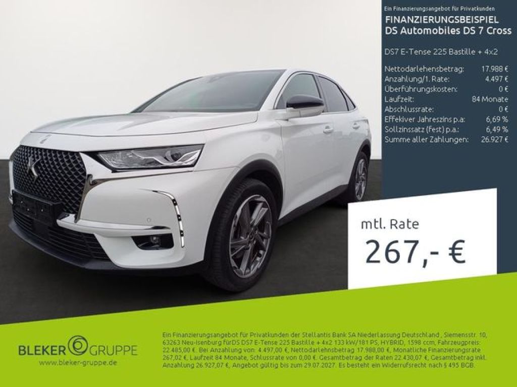 DS Automobiles DS 7 bei Gebrauchtwagen.expert - Hauptabbildung DS Automobiles DS 7 bei Gebrauchtwagen.expert - Hauptabbildung