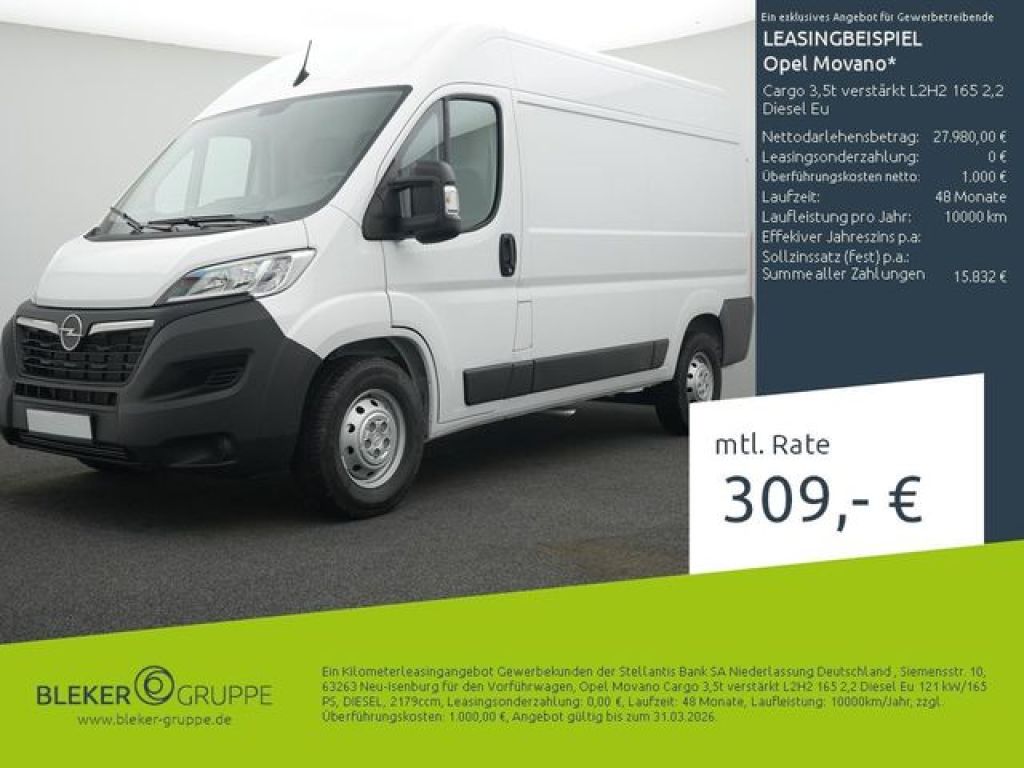Opel Movano bei Gebrauchtwagen.expert - Hauptabbildung Opel Movano bei Gebrauchtwagen.expert - Hauptabbildung