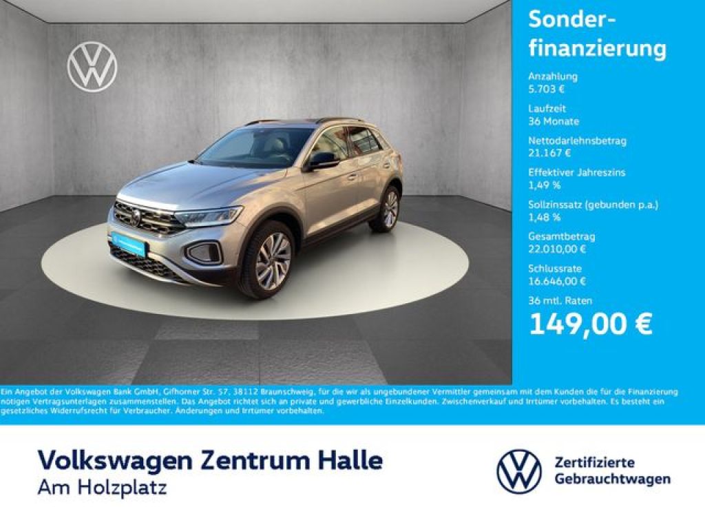 VW T-Roc bei Gebrauchtwagen.expert - Hauptabbildung VW T-Roc bei Gebrauchtwagen.expert - Hauptabbildung