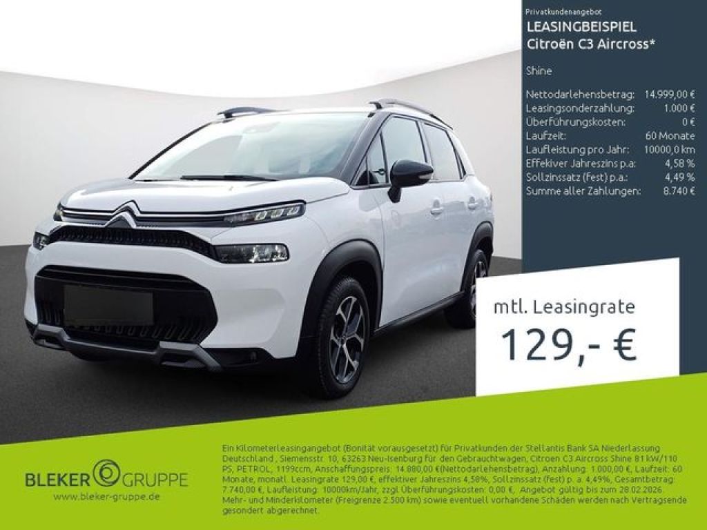 Citroen C3 bei Gebrauchtwagen.expert - Hauptabbildung Citroen C3 bei Gebrauchtwagen.expert - Hauptabbildung