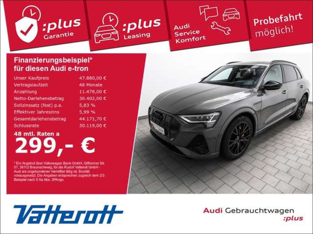 Audi e-tron bei Gebrauchtwagen.expert - Hauptabbildung Audi e-tron bei Gebrauchtwagen.expert - Hauptabbildung