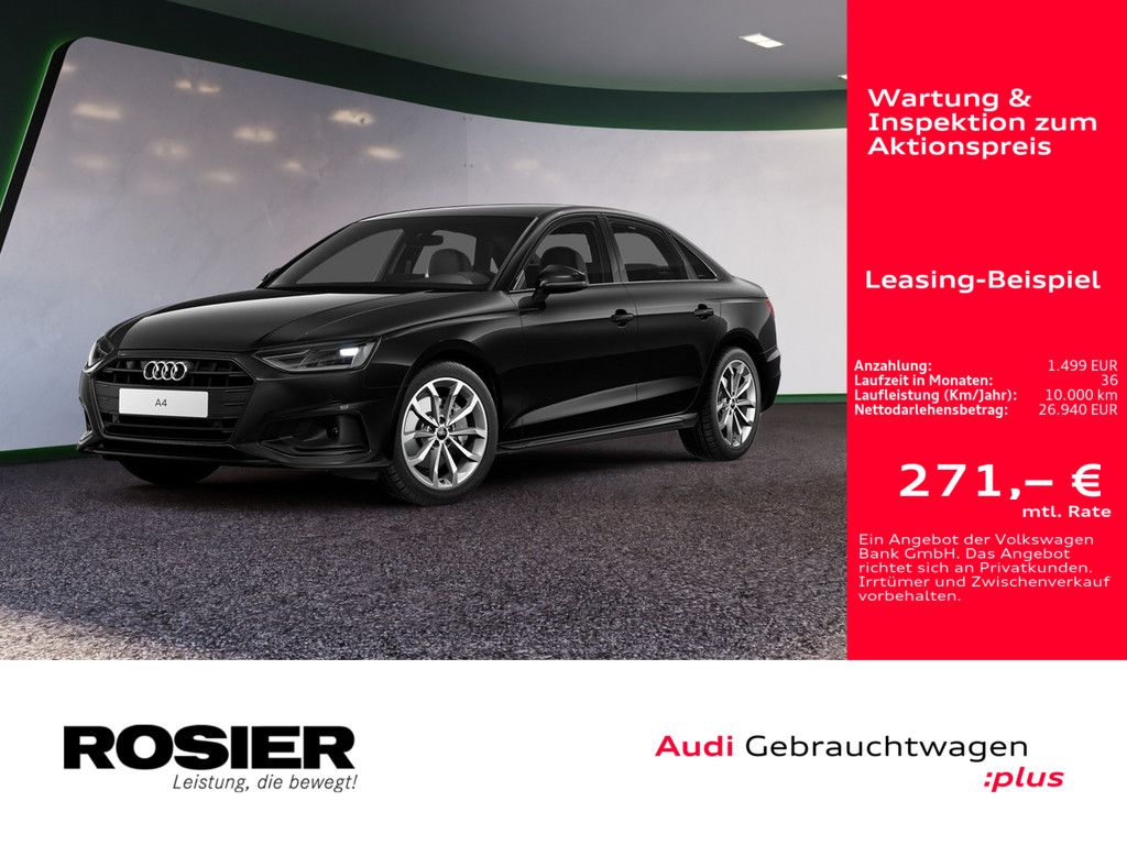 Audi A4 bei Gebrauchtwagen.expert - Hauptabbildung Audi A4 bei Gebrauchtwagen.expert - Hauptabbildung