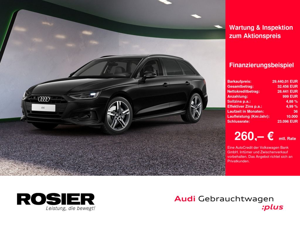 Audi A4 bei Gebrauchtwagen.expert - Hauptabbildung Audi A4 bei Gebrauchtwagen.expert - Hauptabbildung