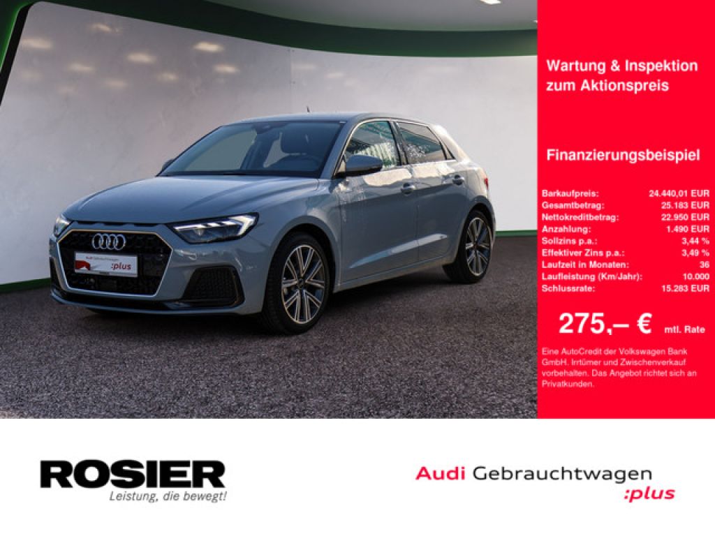 Audi A1 Sportback bei Gebrauchtwagen.expert - Hauptabbildung Audi A1 Sportback bei Gebrauchtwagen.expert - Hauptabbildung
