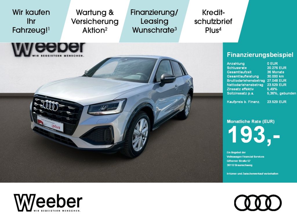 Audi Q2 bei Gebrauchtwagen.expert - Hauptabbildung