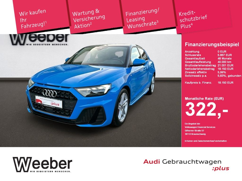 Audi A1 Sportback bei Gebrauchtwagen.expert - Hauptabbildung Audi A1 Sportback bei Gebrauchtwagen.expert - Hauptabbildung