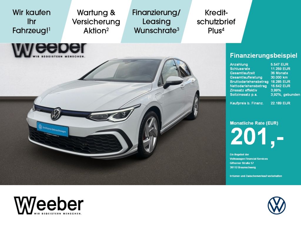 VW Golf VIII bei Gebrauchtwagen.expert - Hauptabbildung VW Golf VIII bei Gebrauchtwagen.expert - Hauptabbildung