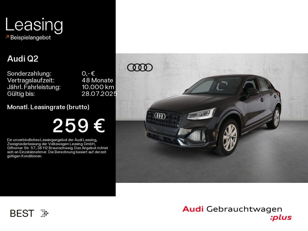 Audi Q2 bei Gebrauchtwagen.expert - Hauptabbildung Audi Q2 bei Gebrauchtwagen.expert - Hauptabbildung