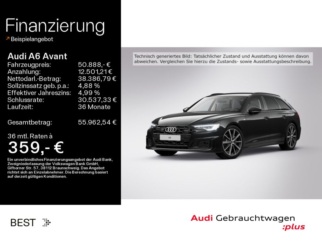 Audi A6 bei Gebrauchtwagen.expert - Hauptabbildung Audi A6 bei Gebrauchtwagen.expert - Hauptabbildung