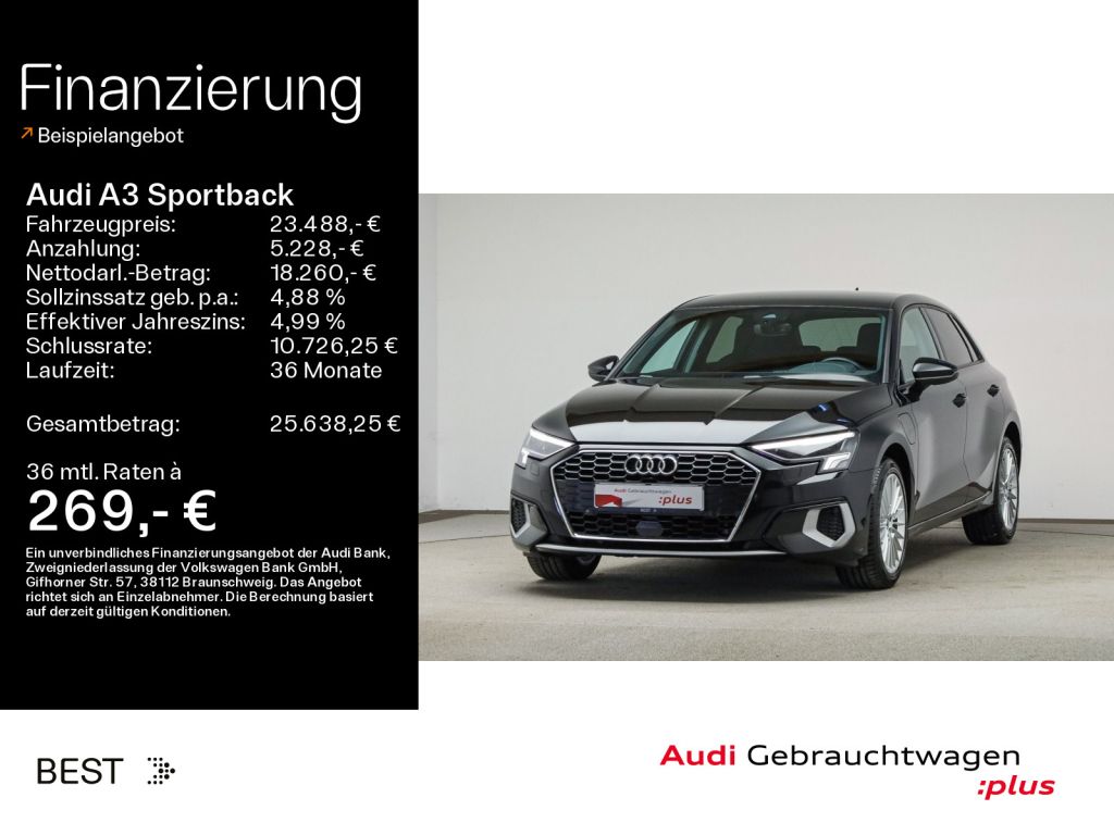 Audi A3 Sportback bei Gebrauchtwagen.expert - Hauptabbildung Audi A3 Sportback bei Gebrauchtwagen.expert - Hauptabbildung