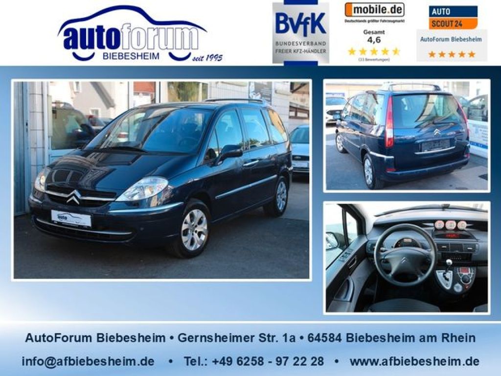 Citroen C8 bei Gebrauchtwagen.expert - Hauptabbildung Citroen C8 bei Gebrauchtwagen.expert - Hauptabbildung