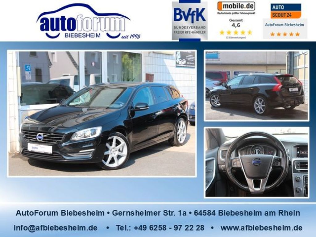 Volvo V60 bei Gebrauchtwagen.expert - Hauptabbildung Volvo V60 bei Gebrauchtwagen.expert - Hauptabbildung