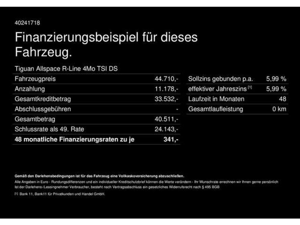VW Tiguan Allspace bei Gebrauchtwagen.expert - Hauptabbildung