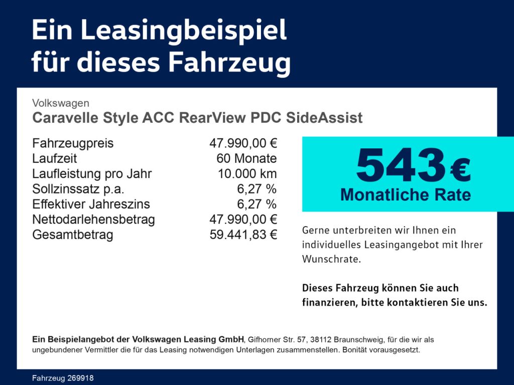 VW Caravelle bei Gebrauchtwagen.expert - Hauptabbildung