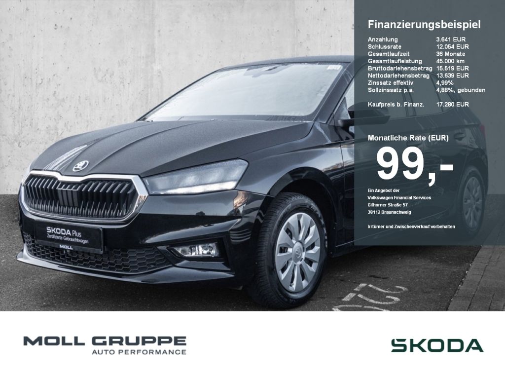 Skoda Fabia bei Gebrauchtwagen.expert - Hauptabbildung