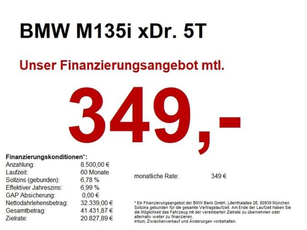 BMW M1 bei Gebrauchtwagen.expert - Hauptabbildung
