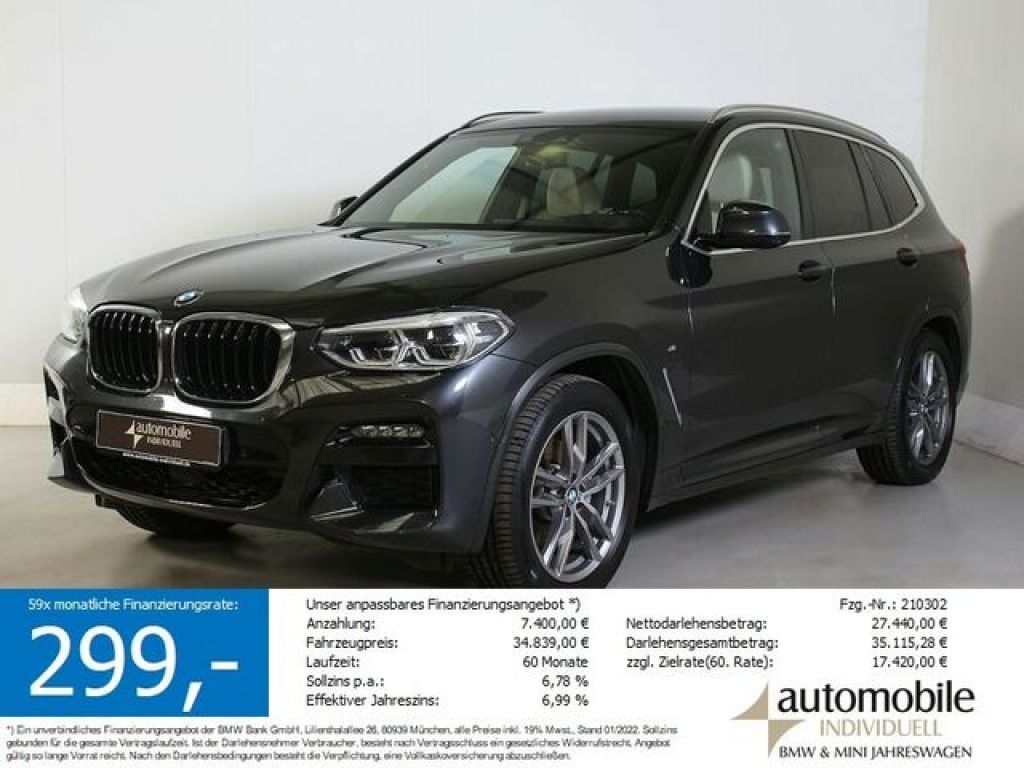 BMW X3 bei Gebrauchtwagen.expert - Hauptabbildung BMW X3 bei Gebrauchtwagen.expert - Hauptabbildung