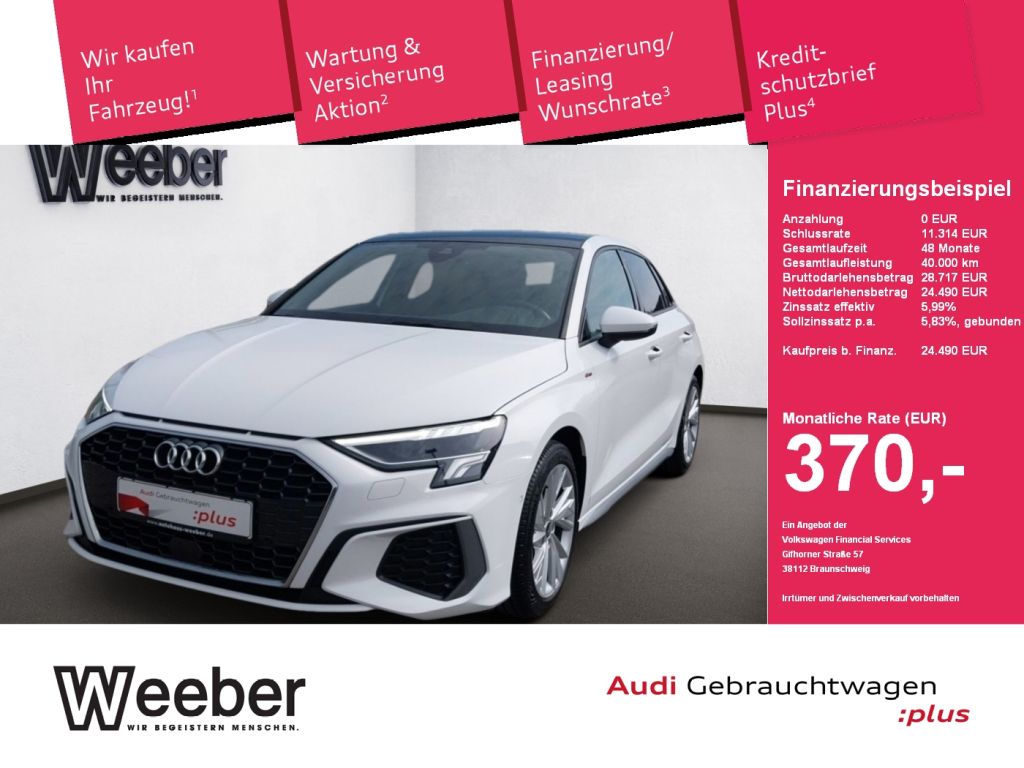 Audi A3 Sportback bei Gebrauchtwagen.expert - Hauptabbildung Audi A3 Sportback bei Gebrauchtwagen.expert - Hauptabbildung