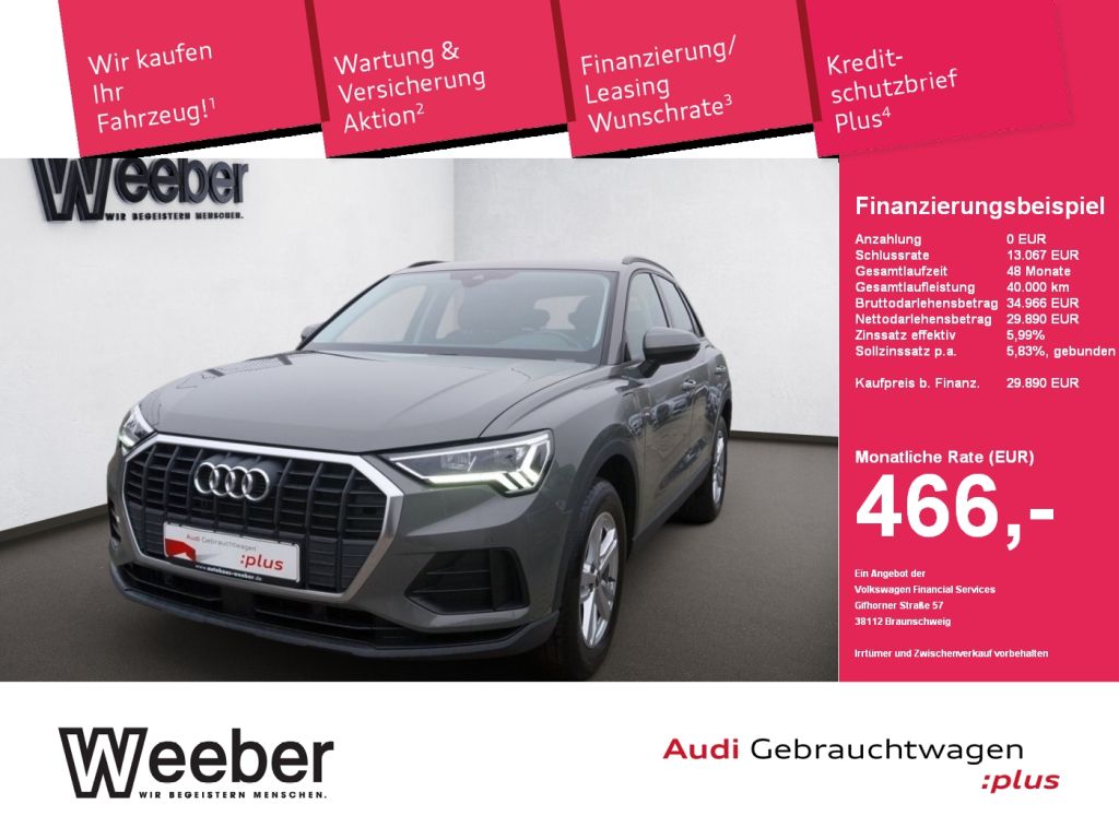 Audi Q3 bei Gebrauchtwagen.expert - Hauptabbildung Audi Q3 bei Gebrauchtwagen.expert - Hauptabbildung