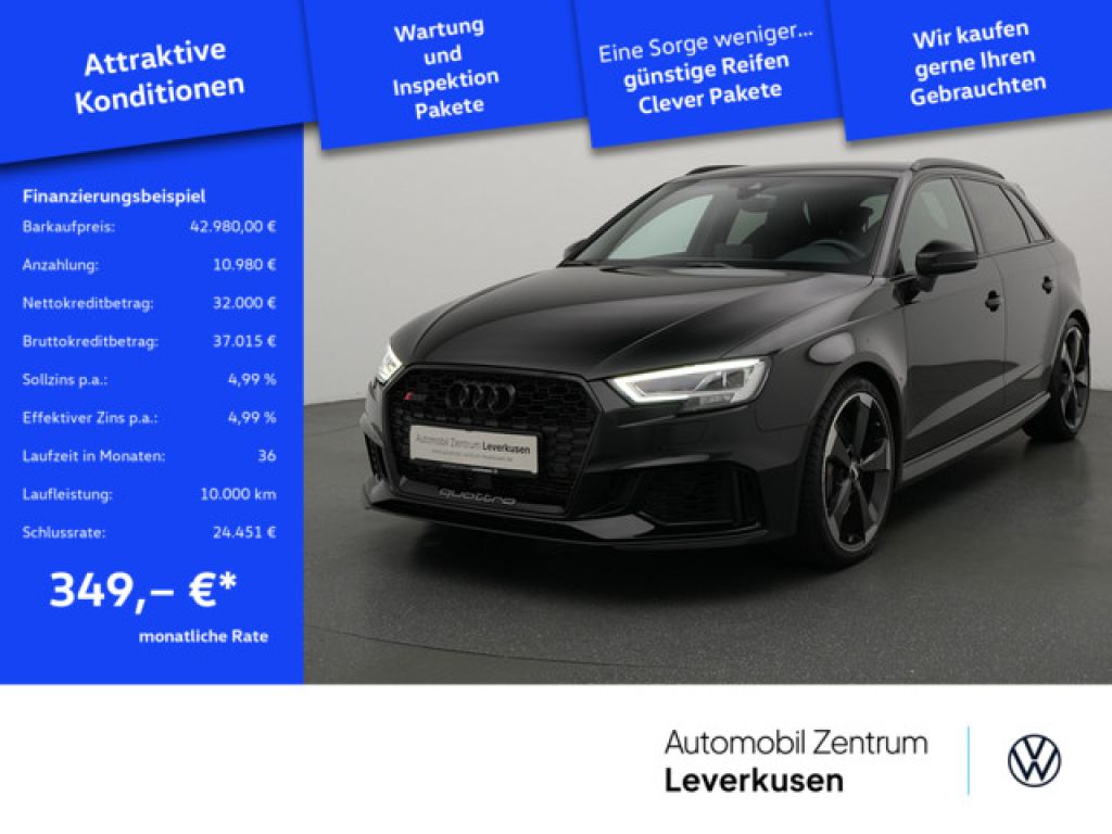 Audi RS 3 bei Gebrauchtwagen.expert - Hauptabbildung Audi RS 3 bei Gebrauchtwagen.expert - Hauptabbildung