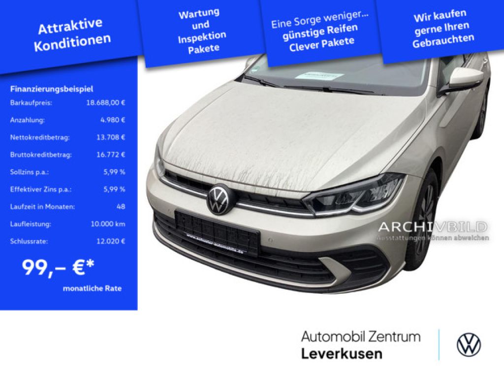 VW Polo bei Gebrauchtwagen.expert - Hauptabbildung VW Polo bei Gebrauchtwagen.expert - Hauptabbildung